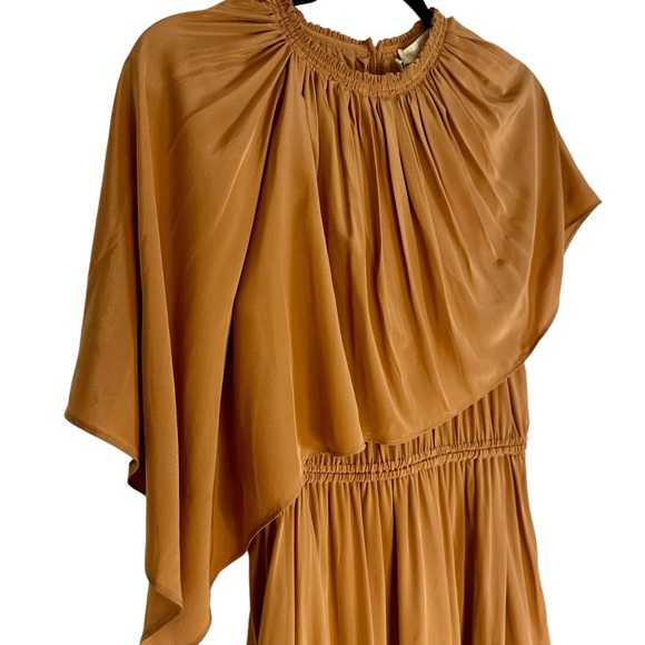 ULLA JOHNSON Tahlia Dress in Chestnut 100% Silk $780 orig NWT! - Picture 7 of 12